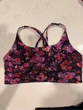 lululemon flouro multi sports bra B/C cup